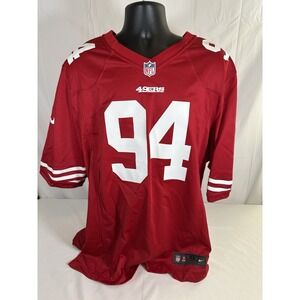 NIKE NFL SAN FRANSCISCO 49ERS SOLOMON‎ THOMAS MEN'S JERSEY RED SIZE XL